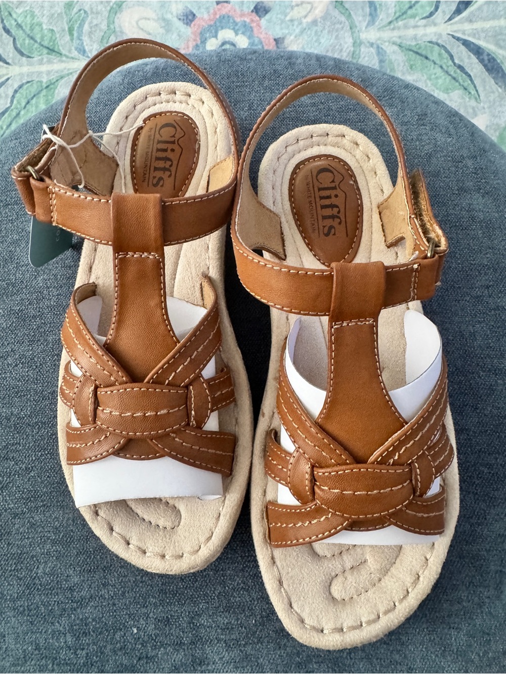 Women Cliffs by White Mountain Sandals 7.5 NIB